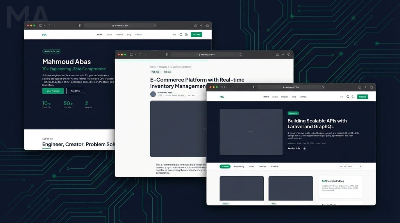 محمود عباس | الموقع الشخصي والمدونة